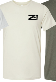 Short Sleeve T-Shirt - Black or Ivory